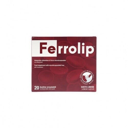 Ferrolip Lemon Flavour 30 mg – 20 sticks
