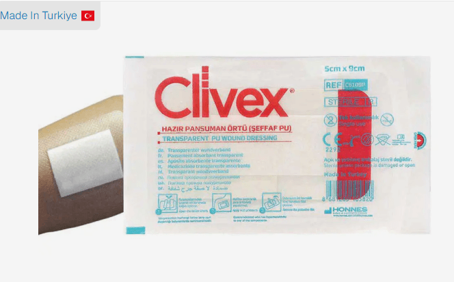 Clivex Transparent  5CM x 7.5CM 1'S (C6107P)