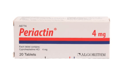 Periactin 4MG 20 Tablets