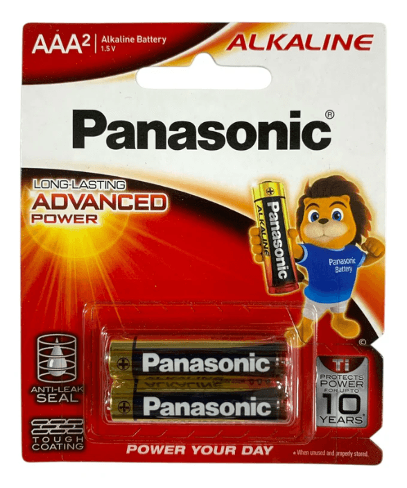 Panasonic AAA 2 Battery 1.5 V