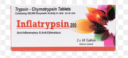 INFLATRYPSIN 200 20 Tablets